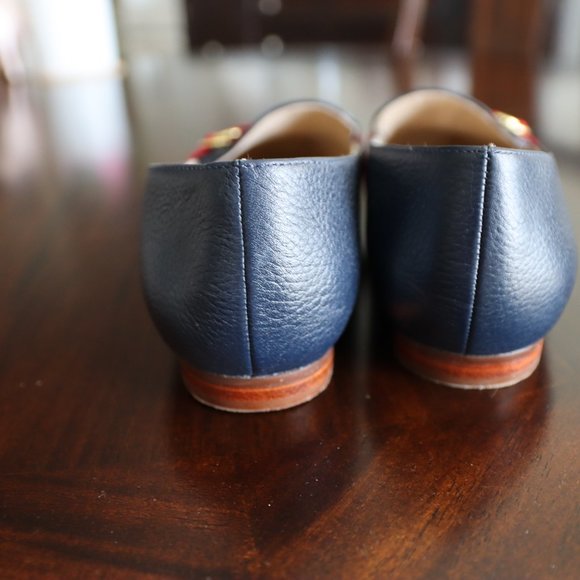 Talbots Leather Navy Flats - Picture 6 of 11